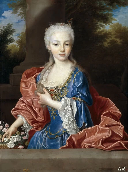 Mariana Victoria of Spain (1718-1781), before 1725. Creator: Ranc, Jean (1674-1735)
