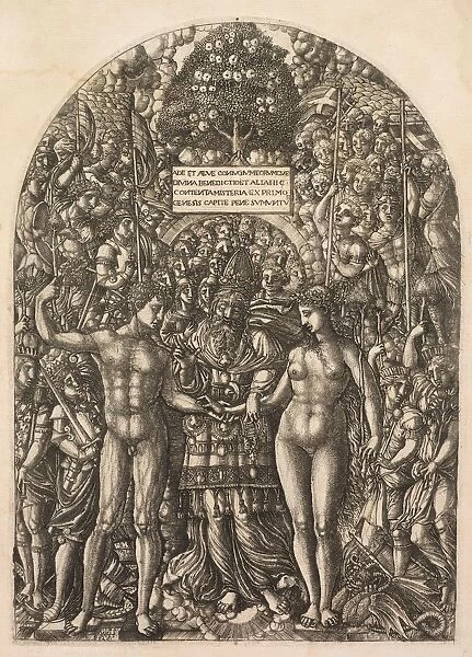 Marriage of Adam and Eve, 1555. Creator: Jean Duvet (French, 1485-1561)