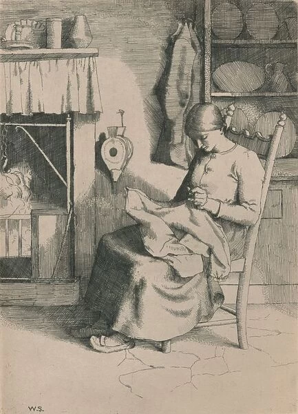 Mercy at Her Work, c1916. Artist: William Strang
