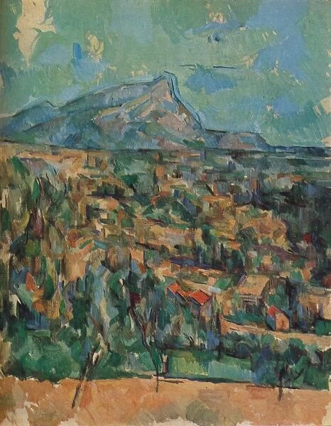 Mont Ste. Victoire, c1880s, (1946). Creator: Paul Cezanne