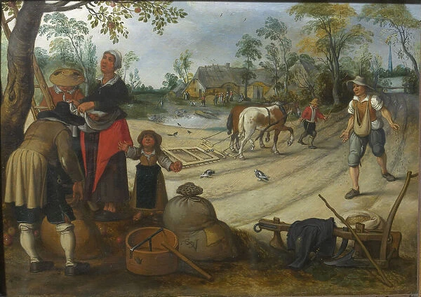 The Month of September, c. 1618. Creator: Vrancx, Sebastiaen (1574-1647)