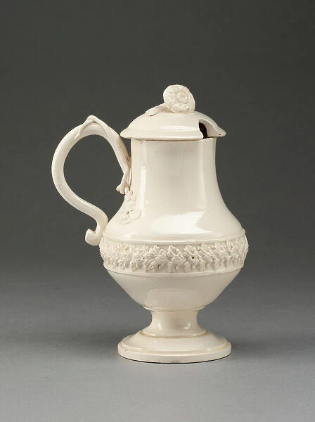 Mustard Pot, Yorkshire, 1780  /  90. Creator: Leeds Pottery
