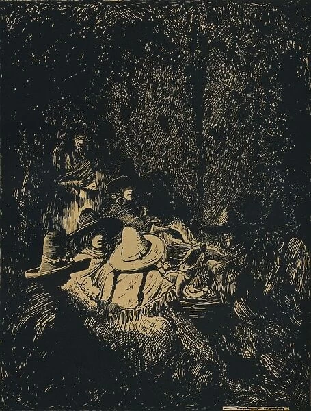 Night Scene at Puebla, c1895, (1896). Artist: Mortimer Luddington Menpes