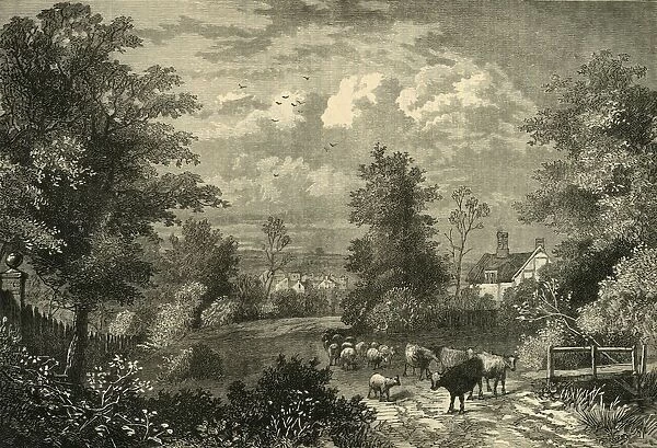 Notting Hill in 1750, (c1876). Creator: Unknown