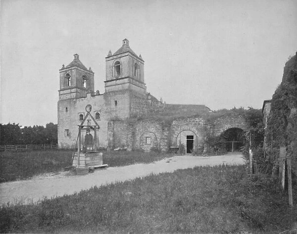 The Old Mission in San Antonio, 19th century