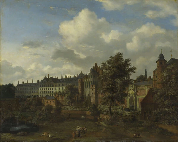 The old palace in Brussels, ca 1665