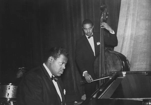 Oscar Peterson and Trio, c1965. Creator: Brian Foskett