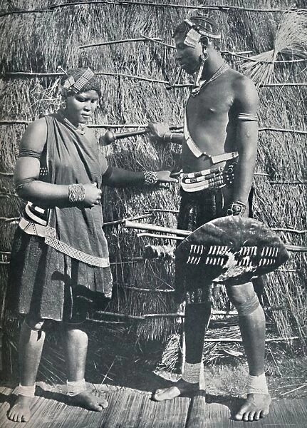 A pair of Zulu lovers, 1912