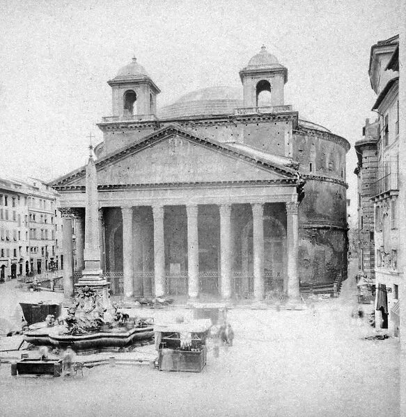 The Pantheon, Rome, Italy, late 19th century