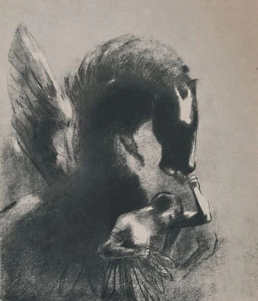 Pegasus Captive, 1889, (1946). Artist: Odilon Redon