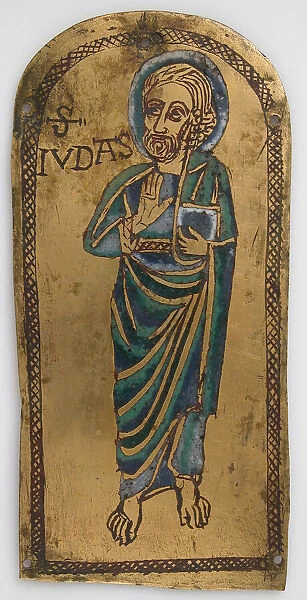 Plaque of St. Jude, German, 12th century. Creator: Unknown
