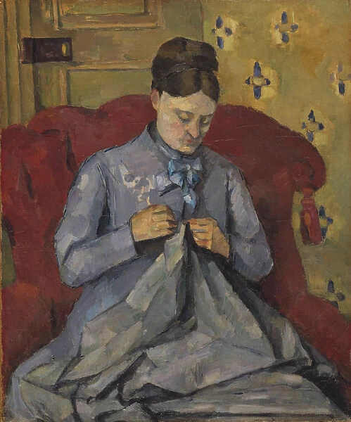 Portrait of the Artists Wife, 1877