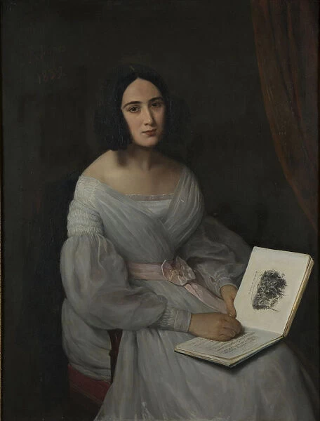 Portrait of Clara Wieck-Schumann (1819-1896)