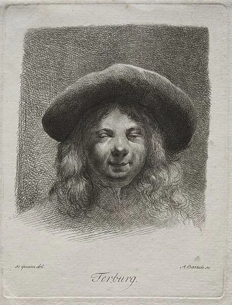 Portrait of Gerard Terborch. Creator: Adam von Bartsch (Austrian, 1757-1821)