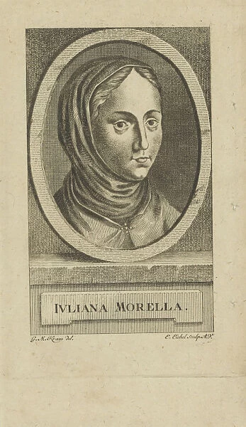 Portrait of Juliana Morell (1594-1653), before 1777. Creator: Eichel, Emanuel (1717-1782)