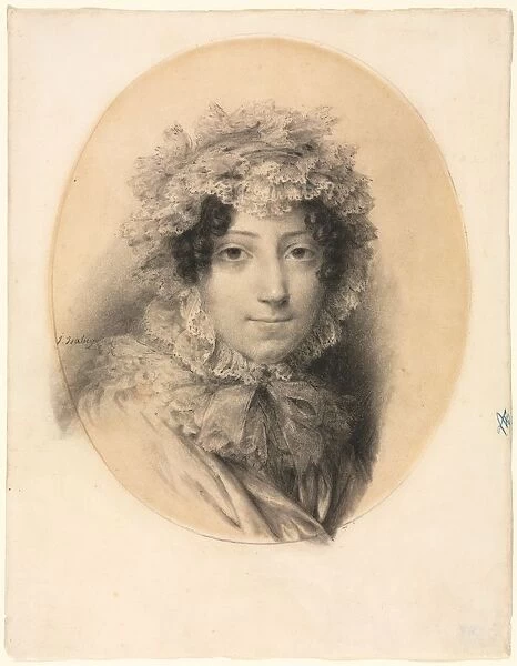 Portrait of a Lady, 1767-1855. Creator: Jean-Baptiste Isabey (French, 1767-1855)