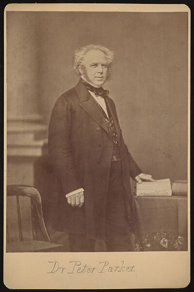Portrait of Peter Parker (1804-1888), Before 1888. Creator: Mathew Brady