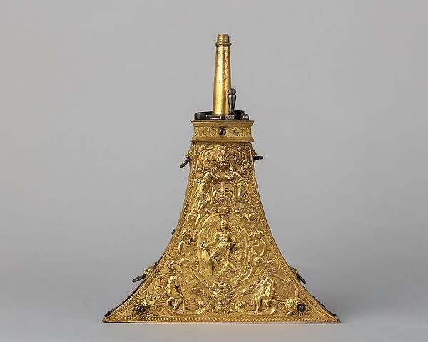 Powder Flask, French or Flemish, ca. 1560-80. Creator: Unknown