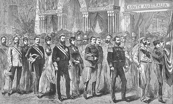 Procession of the Governors of Australia at the Melbourne Exhibition of 1888 (1908)