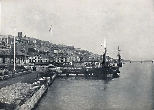 Queenstown - Looking Along the Shore, 1895