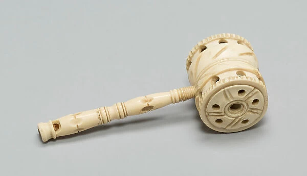 Rattle, United States, 18th to 19th century. Creator: Unknown