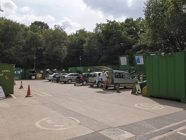 Recycling centre in Norfolk 2014. Creator: Unknown