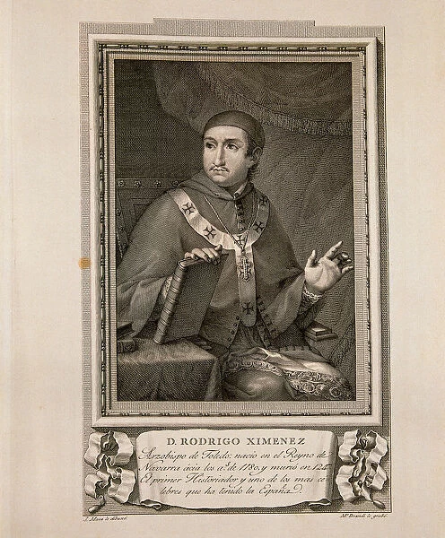 Rodrigo Ximenez de Rada (1180? -1247), Ecclesiastical, historian and Castilian politician