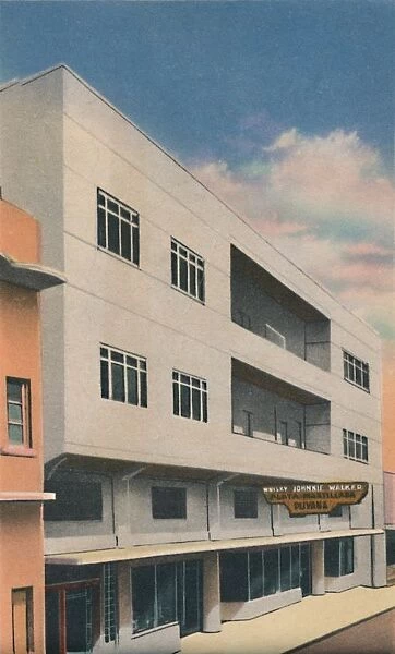 Ropuyana Building. Owner Roberto Puyana, Barranquilla, c1940s