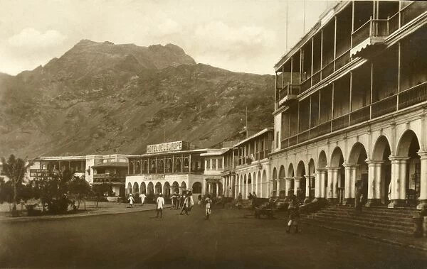 Round the Crescent, Aden, c1918-c1939. Creator: Unknown