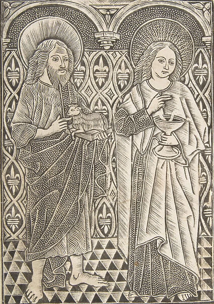 Saint John the Baptist and Saint John the Evangelist, 15th century