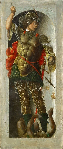 Saint Michael, ca 1472-1473. Creator: Ercole de Roberti, (Ercole Ferrarese) (c