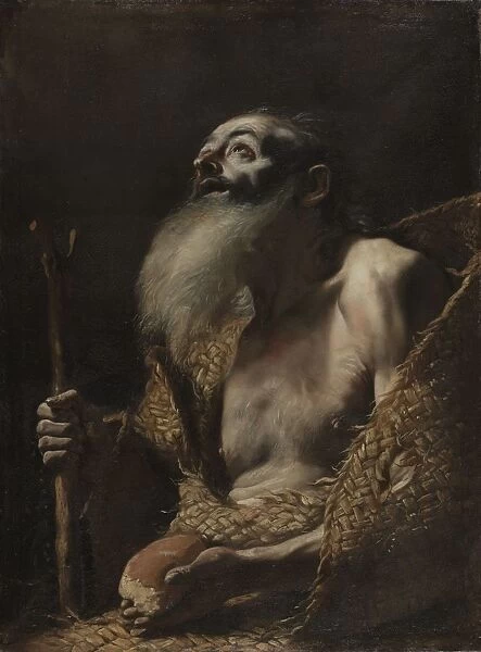 Saint Paul the Hermit, c. 1662-1664. Creator: Mattia Preti (Italian, 1613-1699)