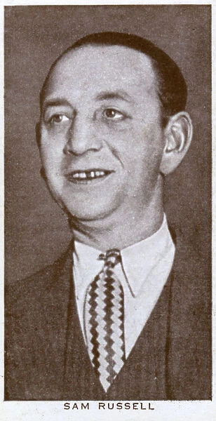 Sam Russell, British boxing manager, 1938