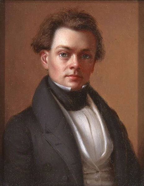 Self-Portrait, ca. 1850. Creator: Oliver Tarbell Eddy