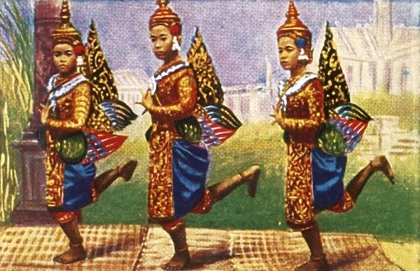 Siamese dancers, c1928. Creator: Unknown