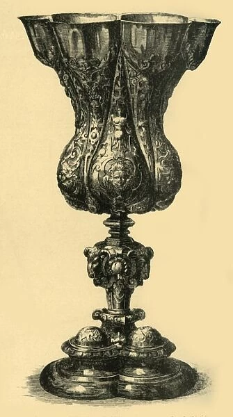 Silver cup, 1580-1600, (1881). Creator: John Watkins