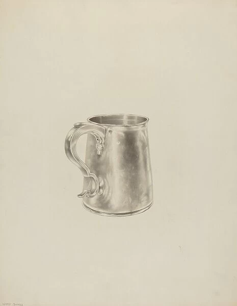 Silver Cup, c. 1938. Creator: Hester Duany