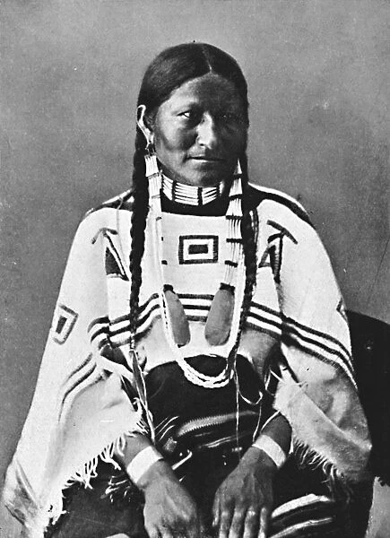 A Sioux woman, 1912. Artist: Robert Wilson Shufeldt