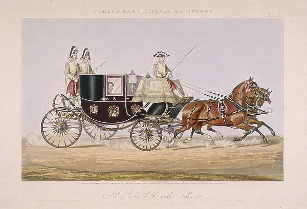 Sir John Gerards chariot, 1844