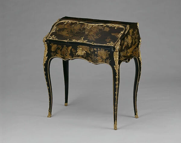 Slant-Front Desk, France, 1745  /  49. Creator: Jacques Dubois