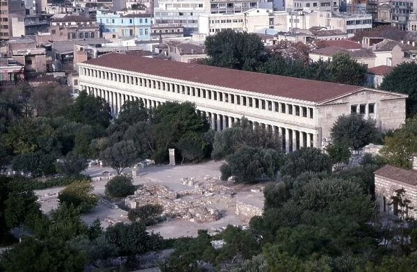Stoa of Attalos, Athens built by Attalos II (153-138 BC), reconstructed 1953-1958, c20th century