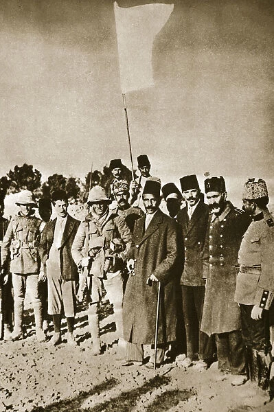 The surrender of Jerusalem, World War I, 1917