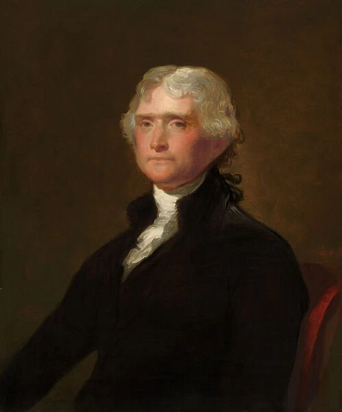 Thomas Jefferson, 1848  /  1879. Creator: George Peter Alexander Healy