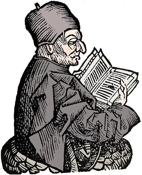 The Venerable Bede (c673-735), Anglo-Saxon theologian, scholar and historian, 1493