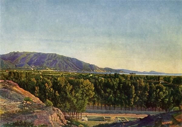 View of Castellamare from Pompeii, 1846, (1965). Creator: Aleksandr Ivanov