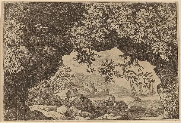 View through a Pierced Rock, probably c. 1645  /  1656. Creator: Allart van Everdingen
