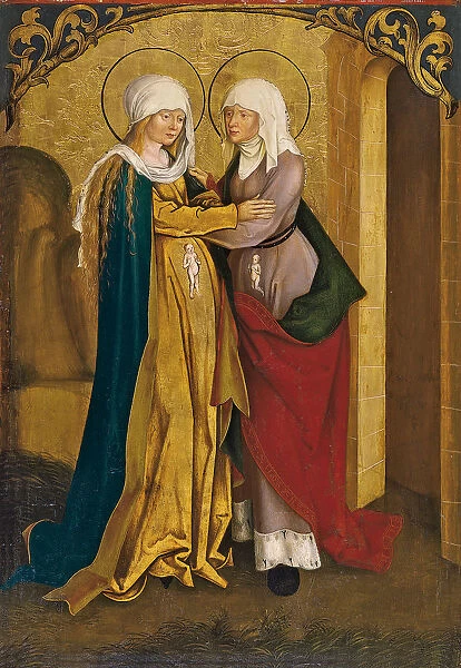 The Visitation, c. 1505. Artist: Strub, Hans (active between 1501 and 1530)