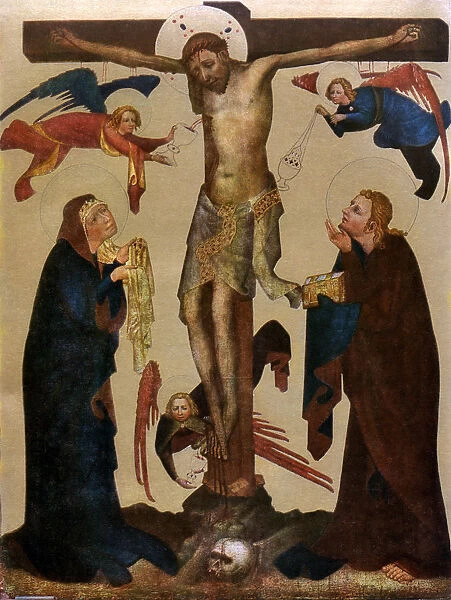 The Vyssi Brod Crucifixion, before 1400 (1955). Artist: Master of the Vyssi Brod Altar