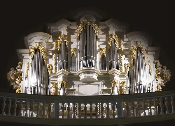 The Wender organ in the Bach Church, Arnstadt