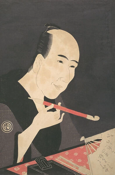 The Writer Santo Kyoden (a. k. a. Kitao Masanobu), ca. 1795. ca. 1795